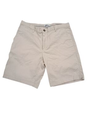 Goodfellow & Co Beige Flat-Front Chino Shorts